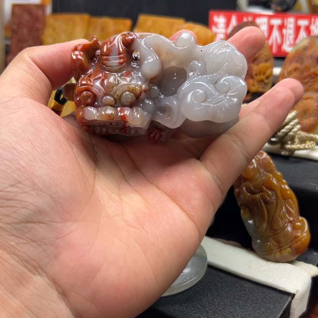 石英质玉（黄龙玉）未镶嵌多样性发货，发其一