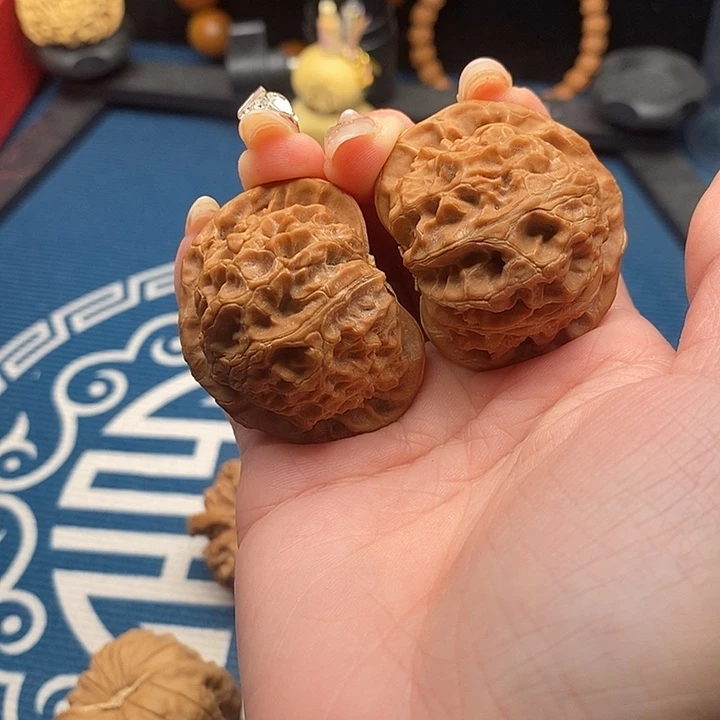 吊坠文玩核桃 43全品宫灯