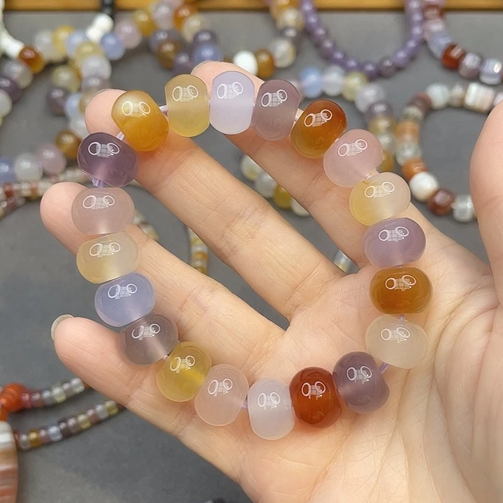 玛瑙/玉髓未镶嵌手链