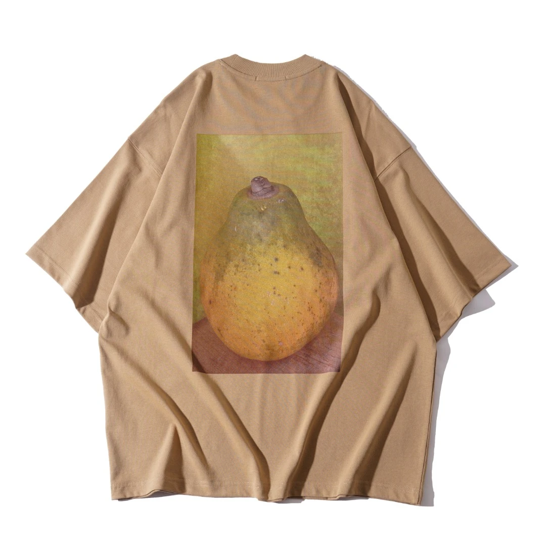 生活系列 270克 《木瓜》休闲宽松圆领短袖 2006