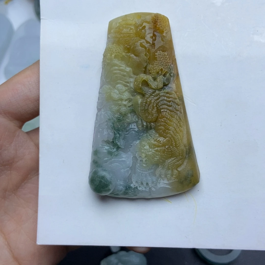 未镶嵌定制翡翠虎