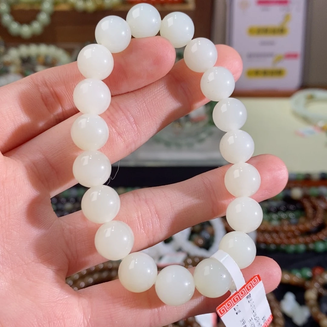 和田玉手链未镶嵌