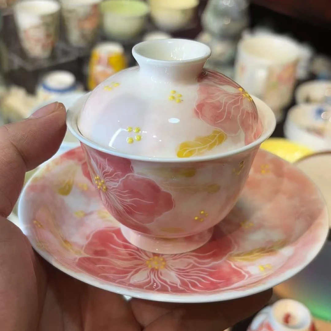 创意小清新功夫茶具三才