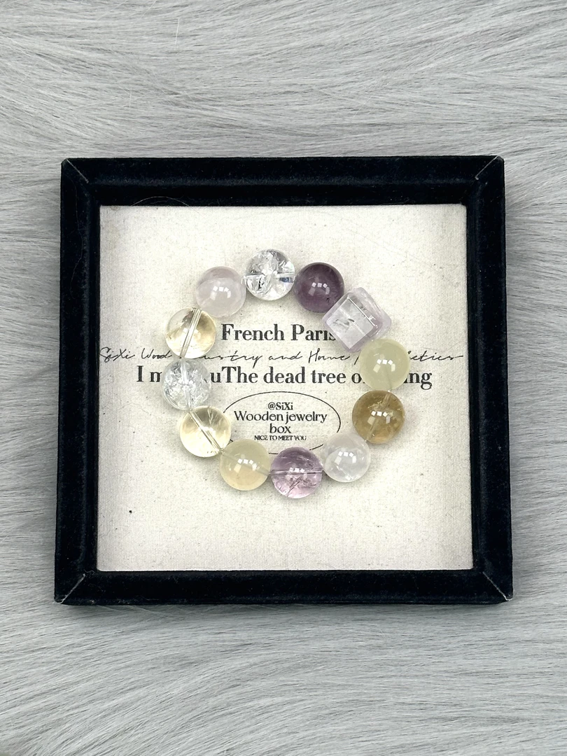 AT921【七脉轮】多宝 梵石天然水晶 多样性发货