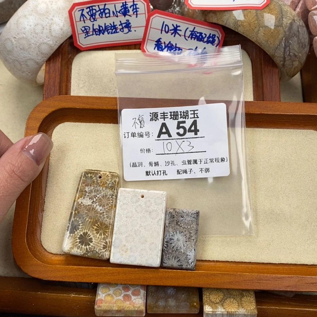 硅化玉颈饰未镶嵌不*