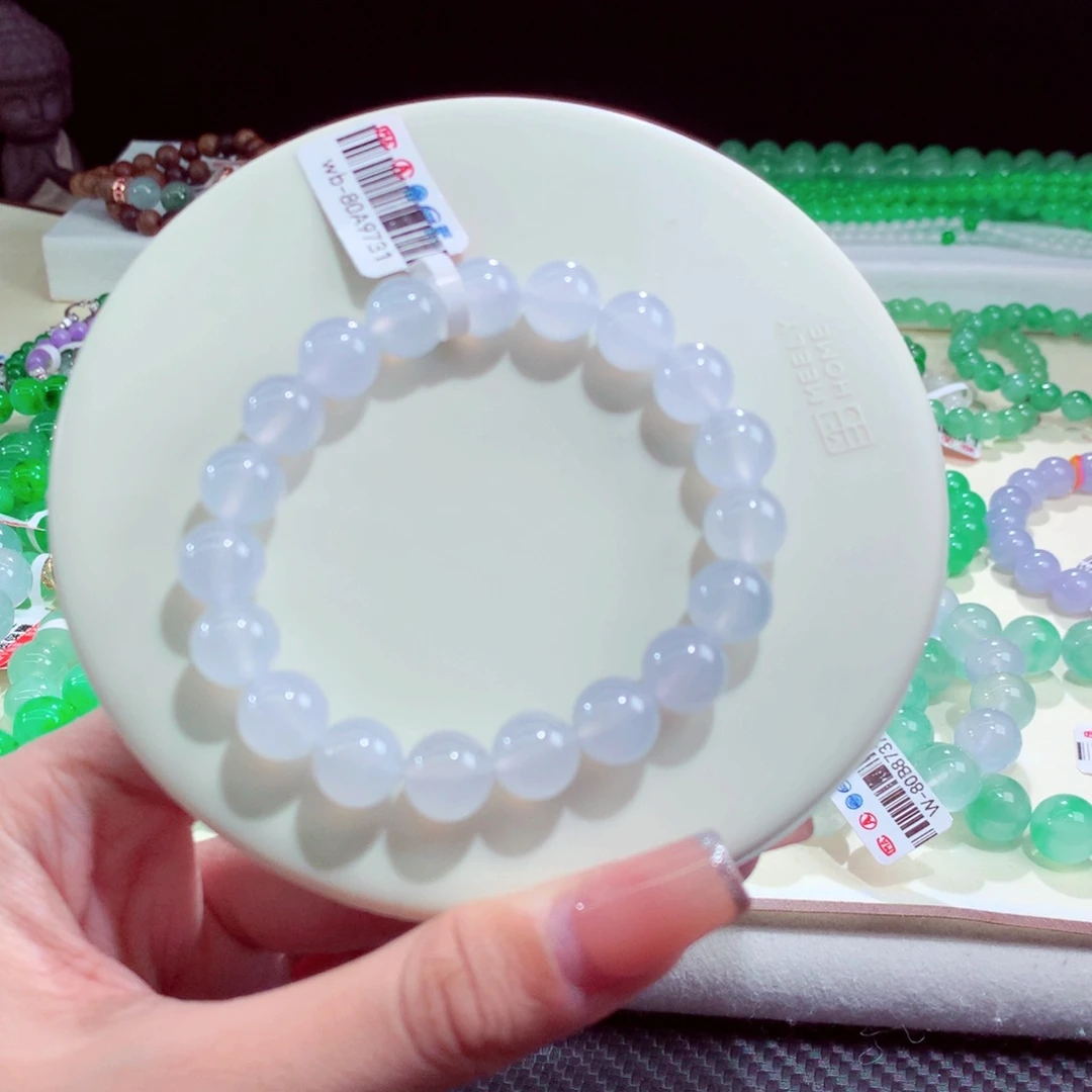 翡翠未镶嵌手链卡10