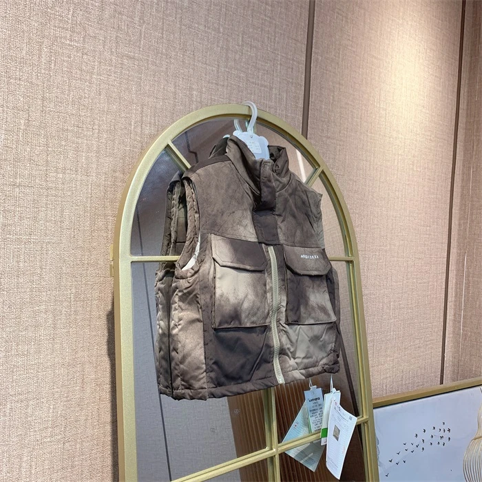 M1589   扎染 宝宝厚马甲