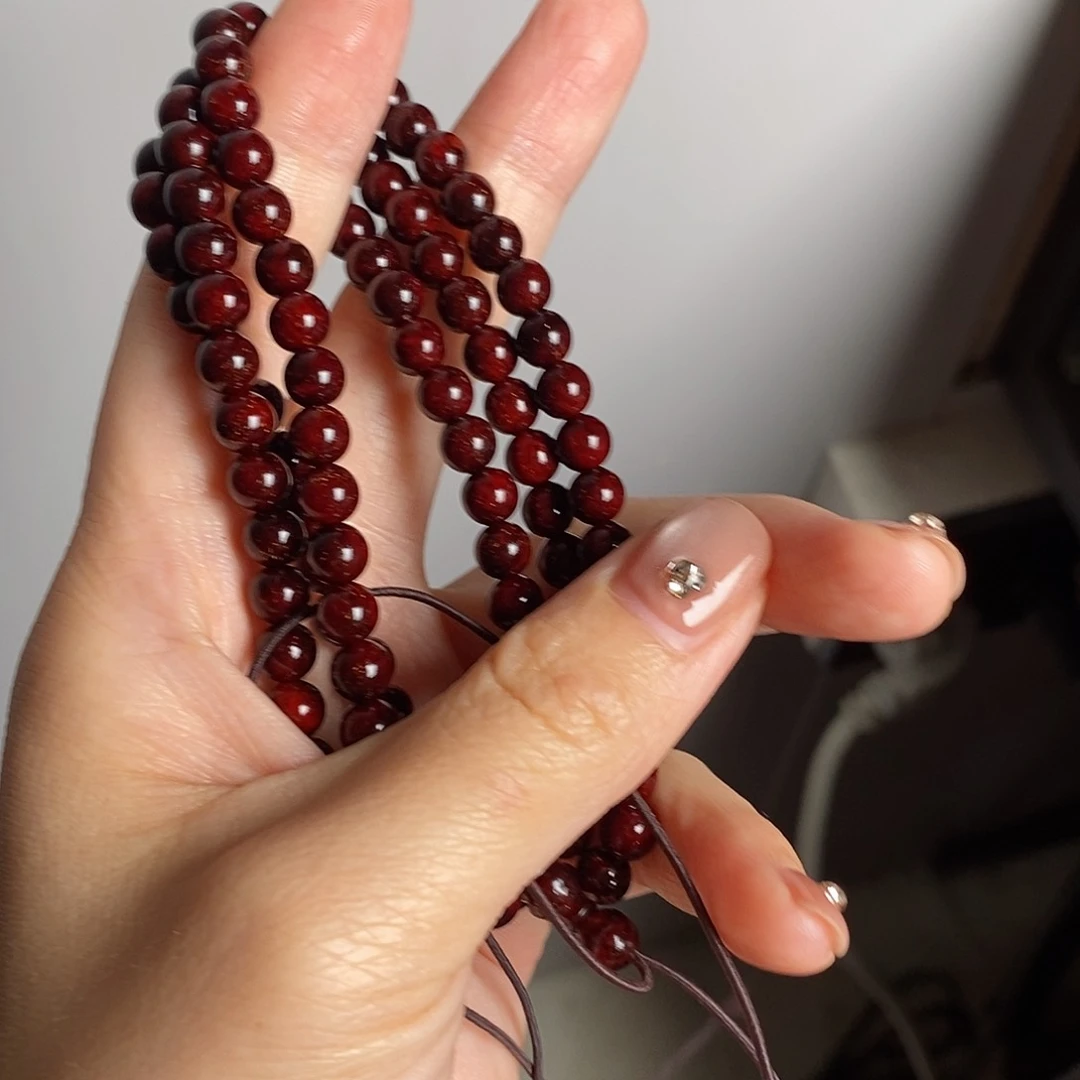 檀香紫檀（小叶紫檀）手串/手链?***人