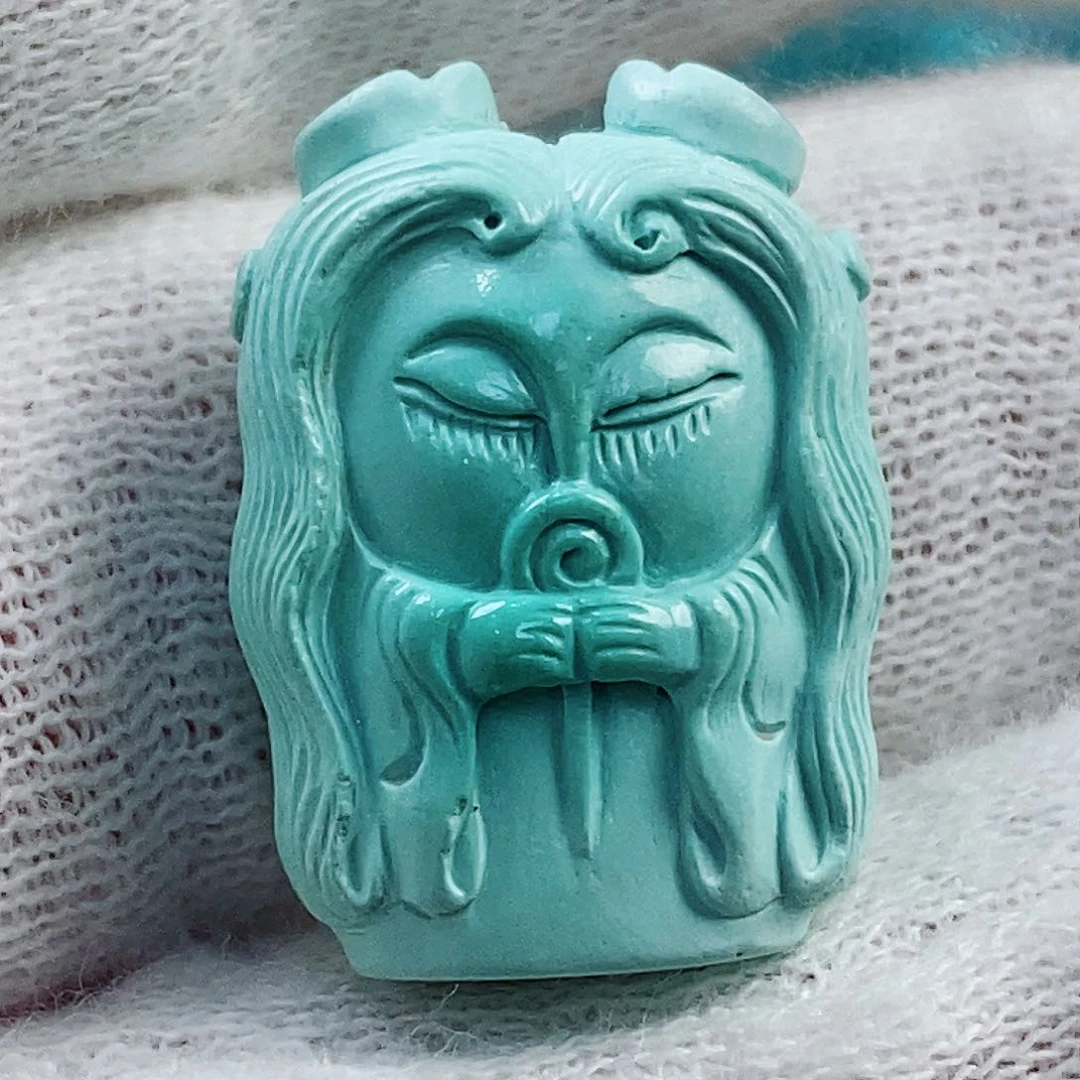 未镶嵌绿松石珠宝奇石