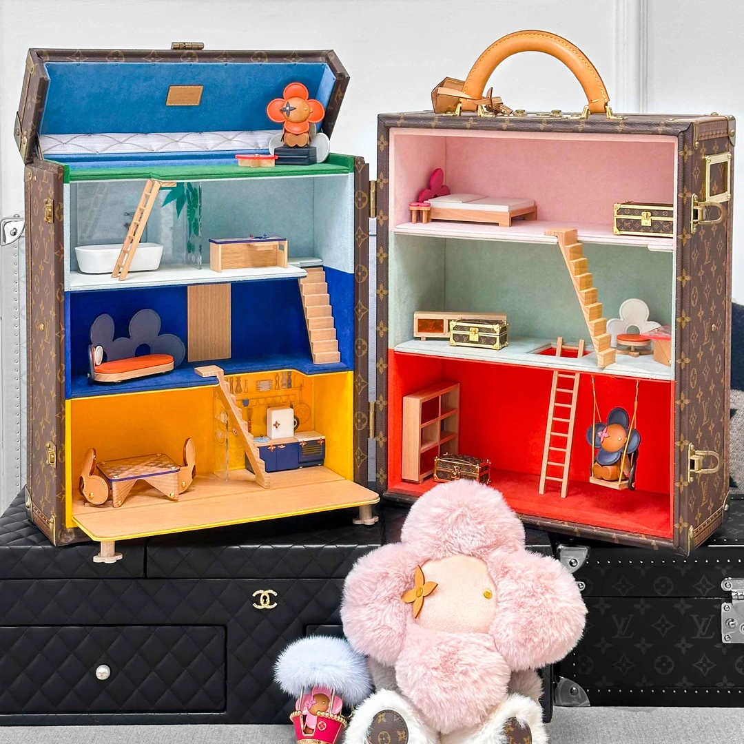 99新 LouisVuitton/路易威登 Vivienne family硬箱，娃娃屋