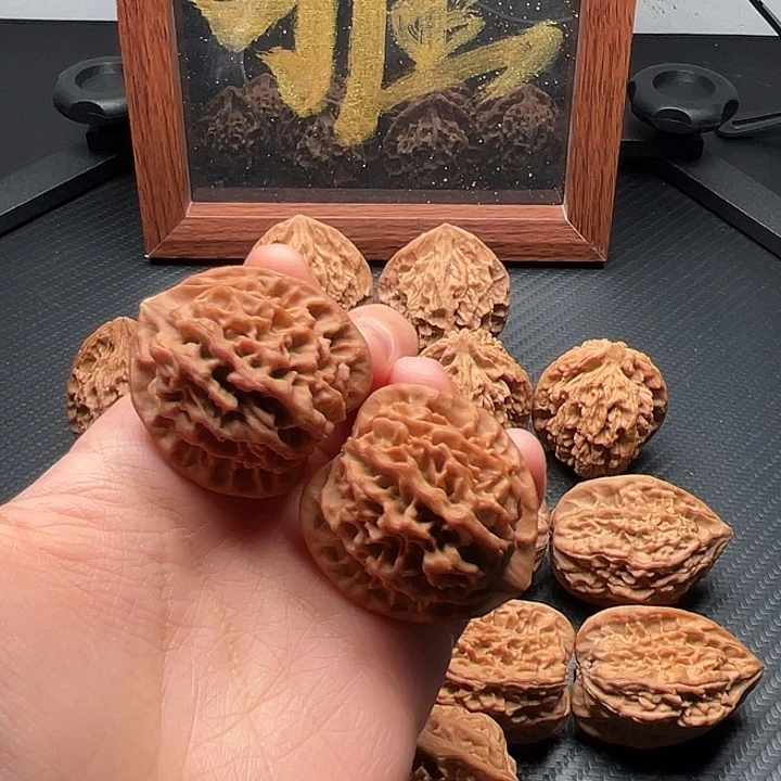 憨***七手串/手链核桃秦岭
