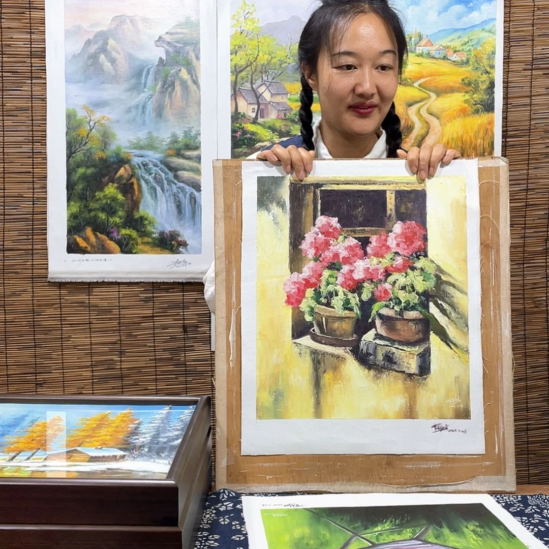 油画薇爽 恭喜竞拍成功
