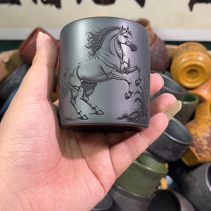 茶杯紫砂全手工紫砂主人杯