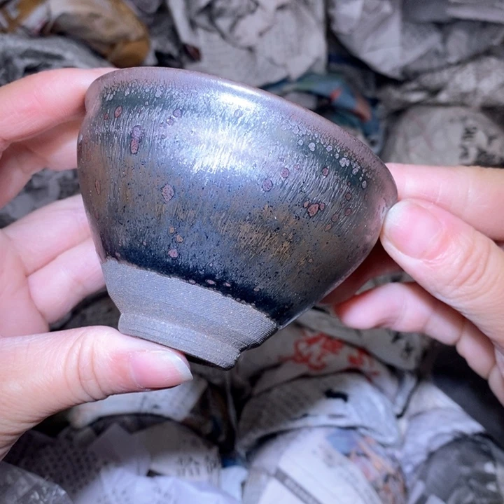 茶盏微瑕，建盏主人杯，介意勿拍