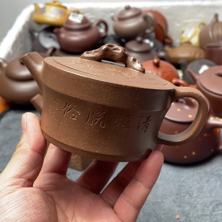 茶壶紫砂紫砂微瑕
