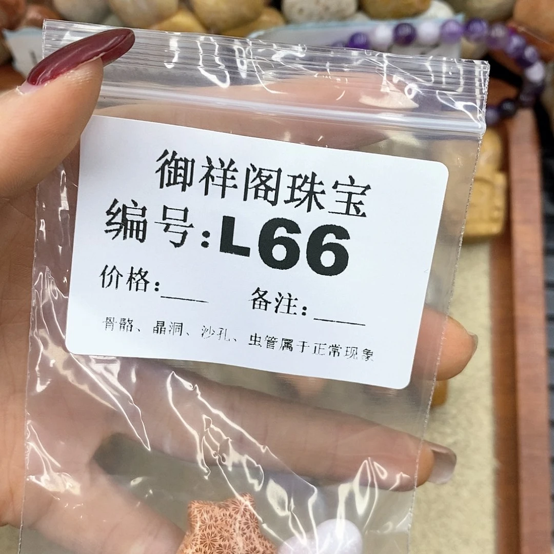 硅化珊瑚（珊瑚玉）n未镶嵌苦*