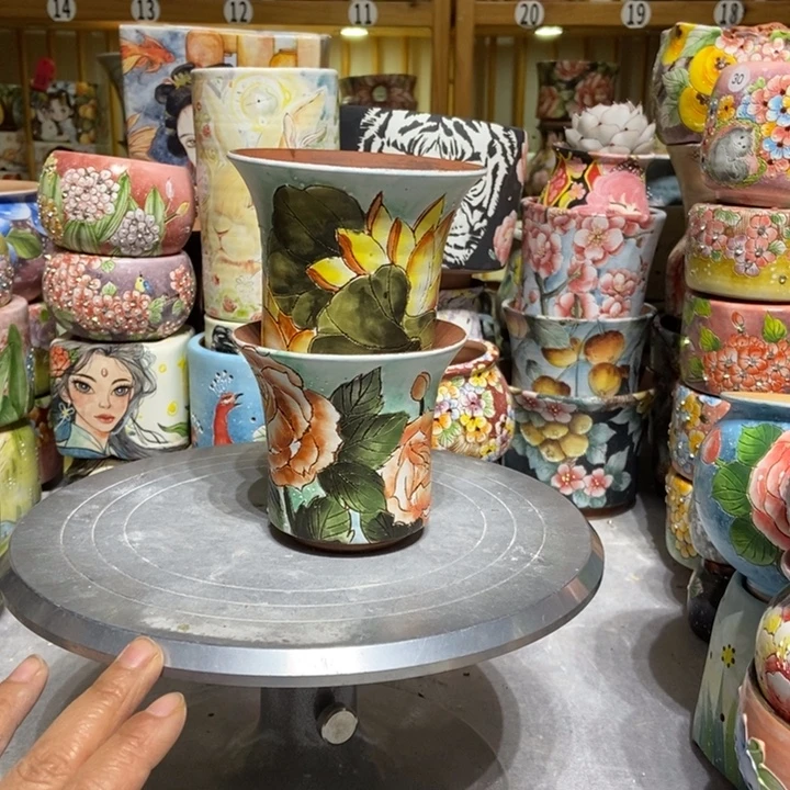 景德镇艺术手绘作品