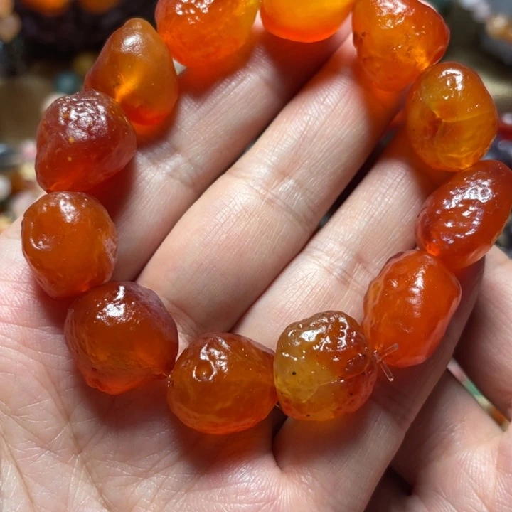 玛瑙/玉髓未镶嵌手链