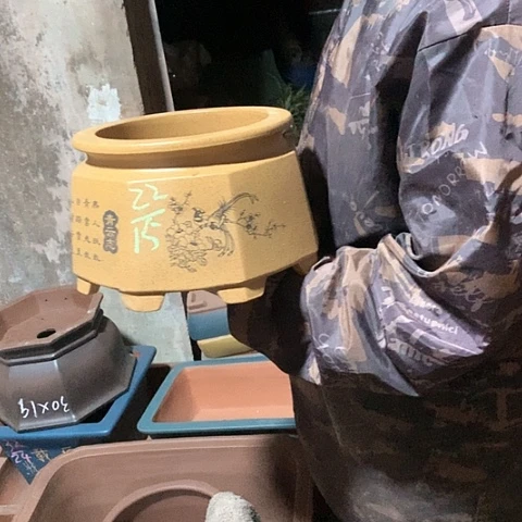 花盆紫砂手工制作