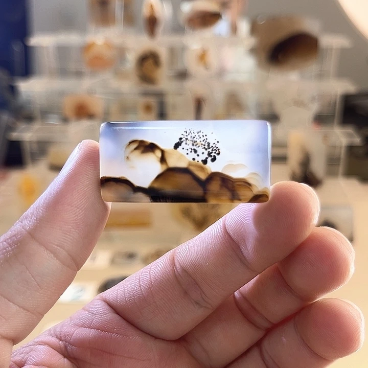 玛瑙/玉髓未镶嵌吊坠(不含链)