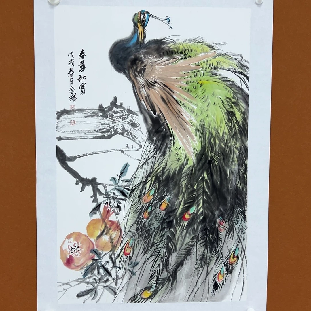 国画张金辉经典作品