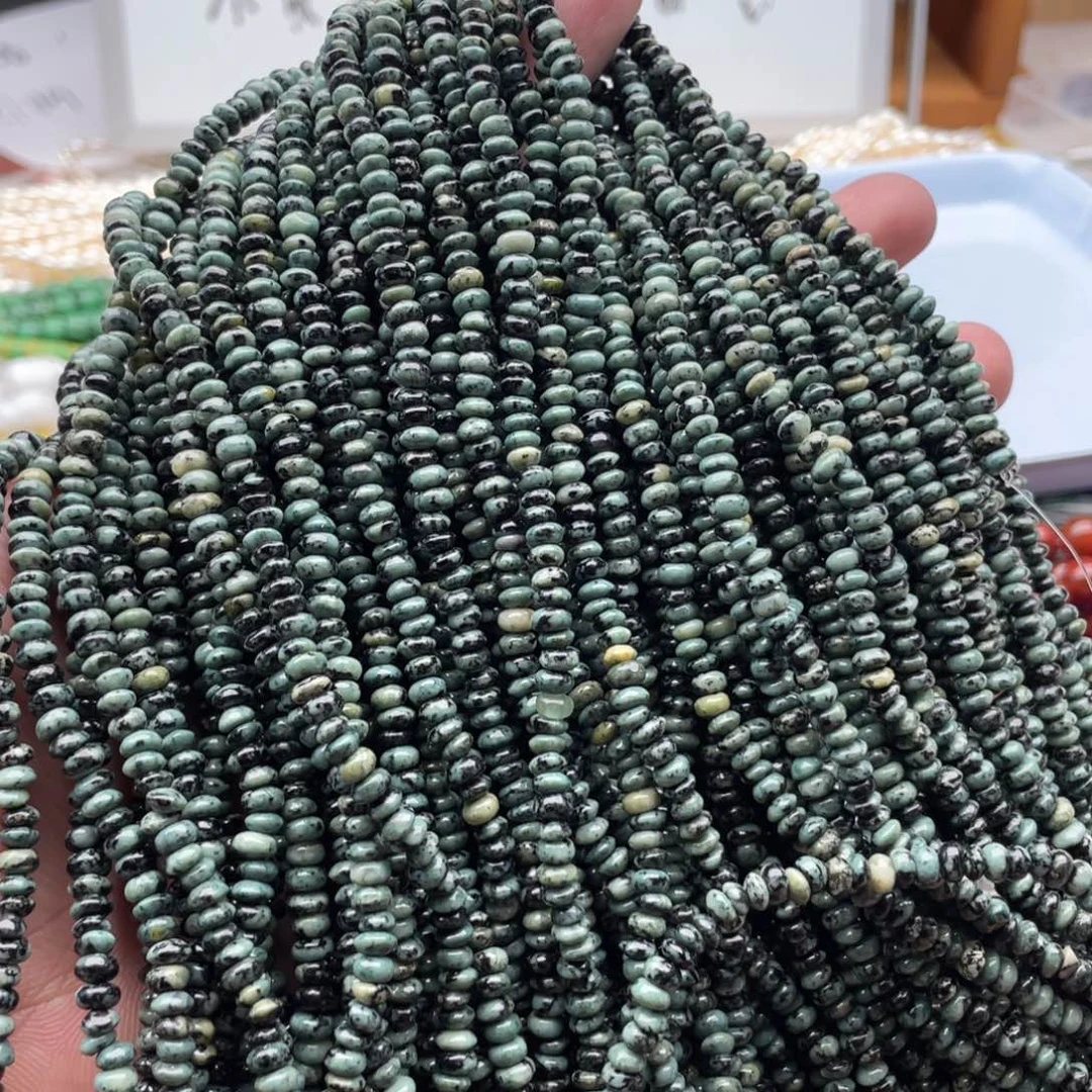 玛瑙/玉髓合金珠宝半成品两条装卡4mm非洲松隔片