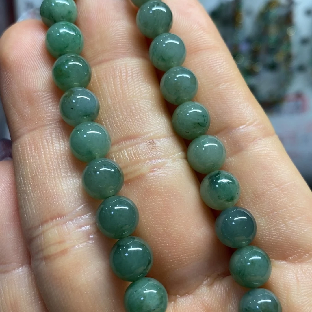 翡翠手链未镶嵌买断