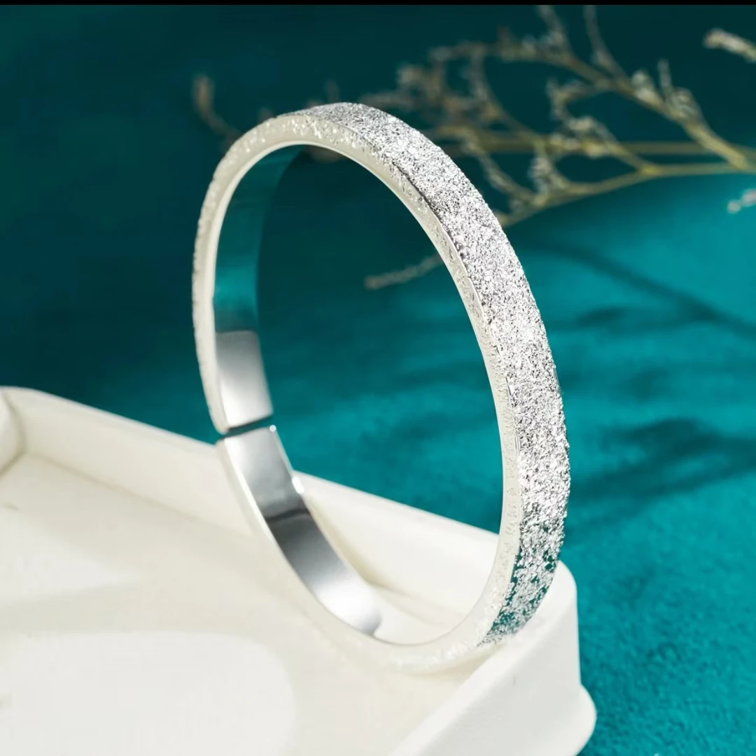 足银银制品 手工满天星手镯（手工款不支持退款）