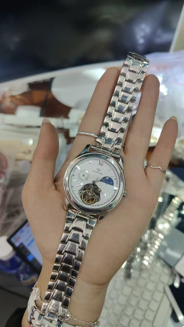 925银银制品 爱民纯银首饰手腕1122