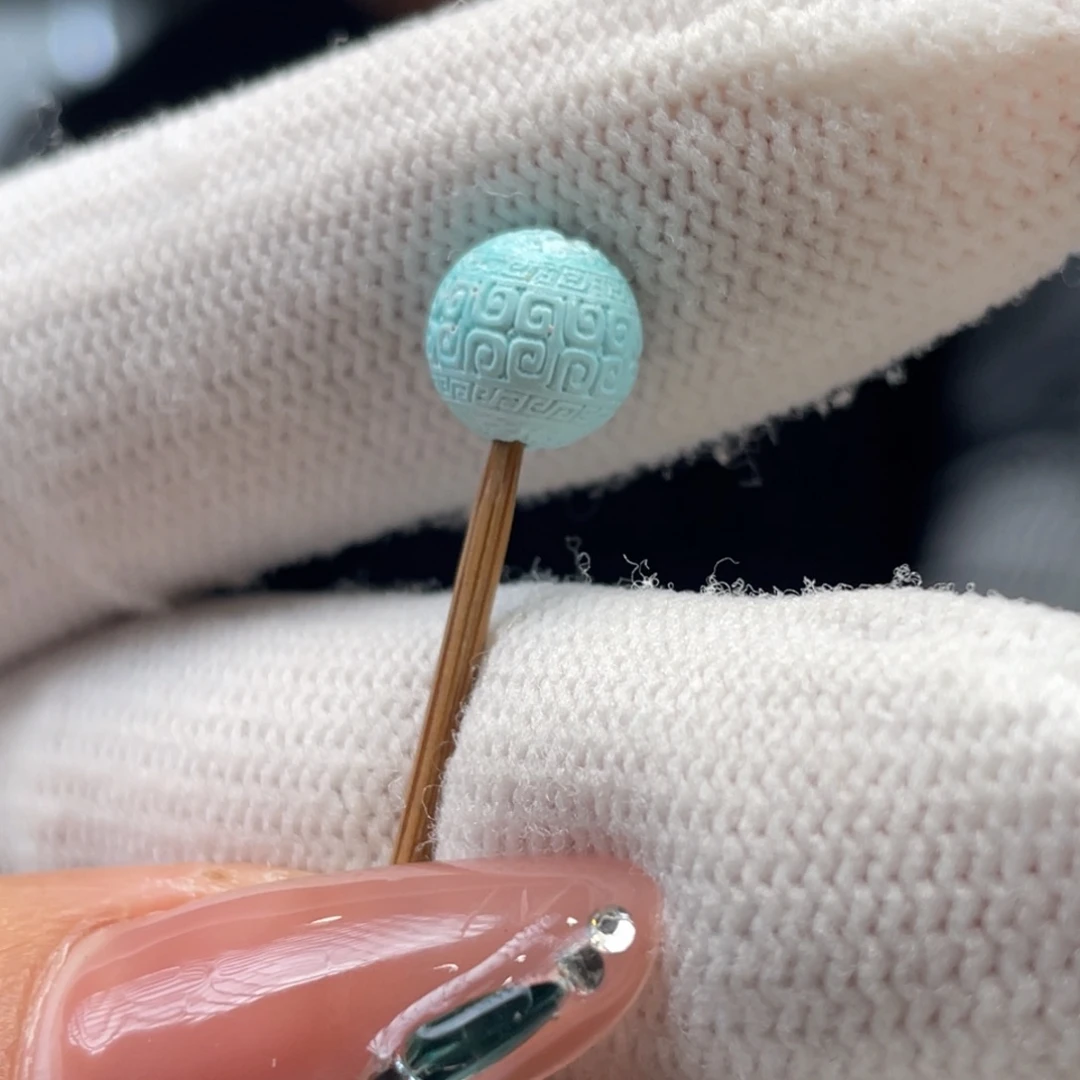 绿松石未镶嵌挂件