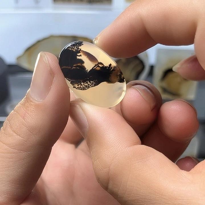 玛瑙/玉髓未镶嵌吊坠(不含链)