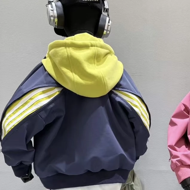 【奶盖】男女童外套秋款2025秋季新款上衣中大童