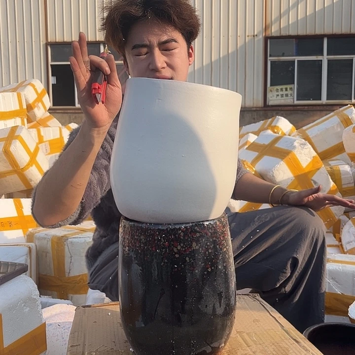 紫砂花盆宜兴紫砂粗陶花盆