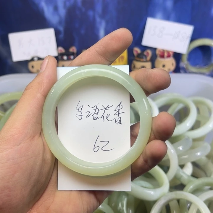 蛇纹石玉擀面杖任发其一未镶嵌鸟****子