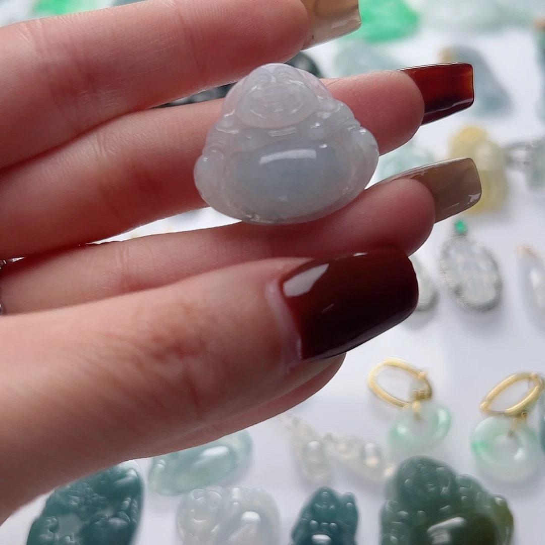 翡翠颈饰未镶嵌翡翠吊坠