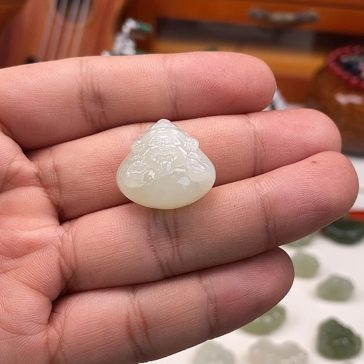 和田玉吊坠(不含链)未镶嵌