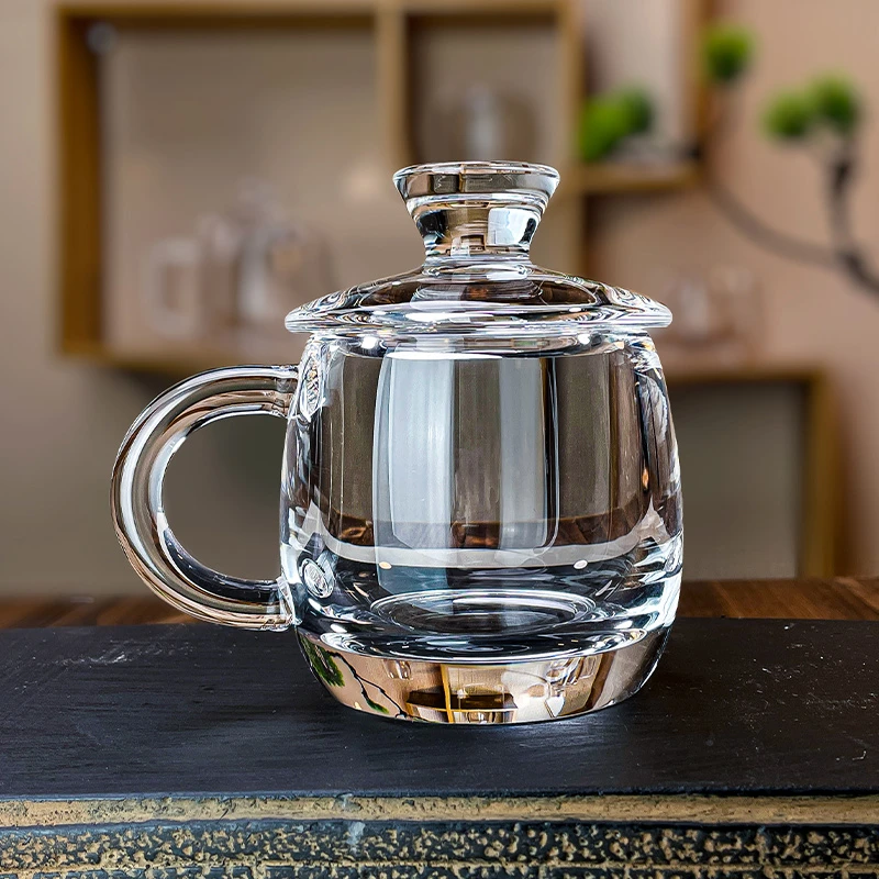 原矿水晶杯牛奶杯咖啡杯东海品质高档杯具家用送礼喝水杯