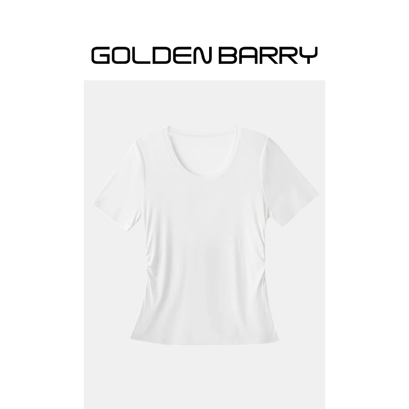 GOLDENBARRY|201921修身轻薄打底T恤【微瑕1】