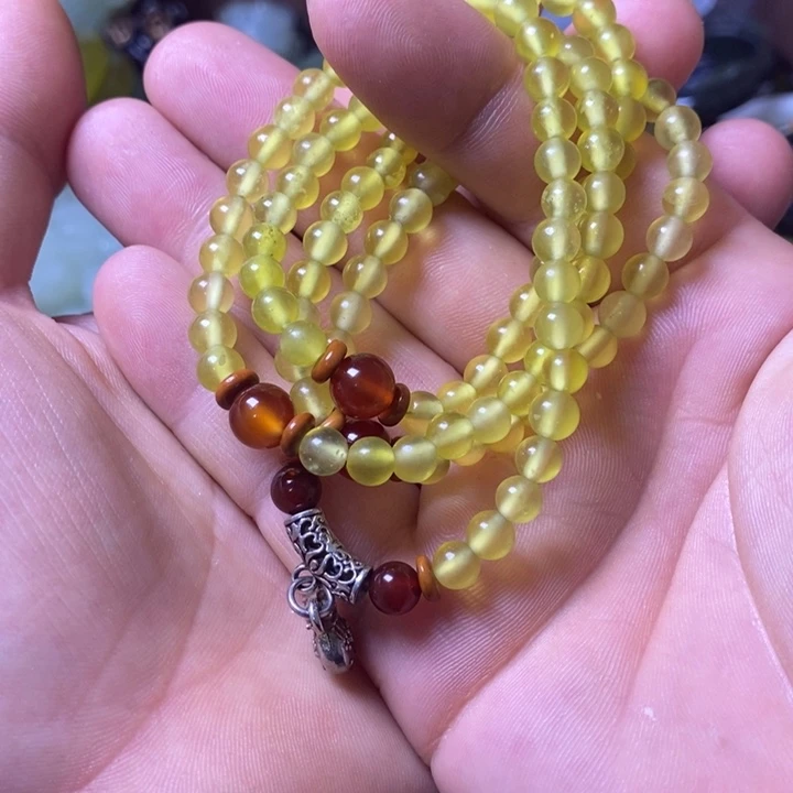 岫玉岫玉颈饰未镶嵌智*姐