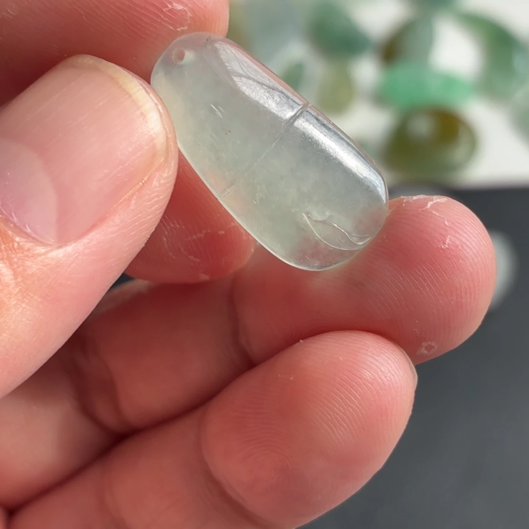 定制翡翠未镶嵌竹节