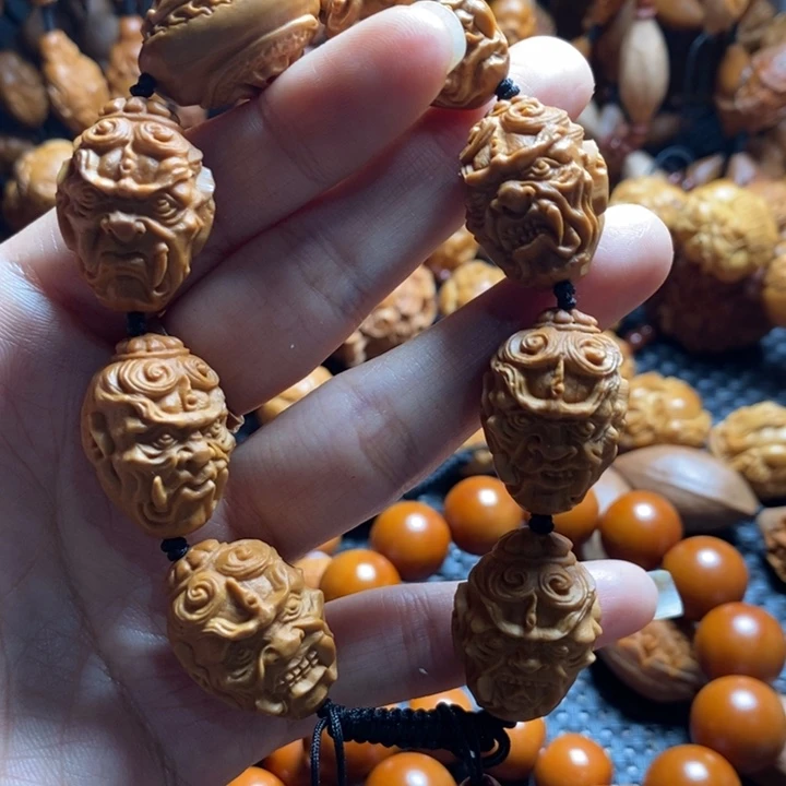 吊坠橄榄核不动明王