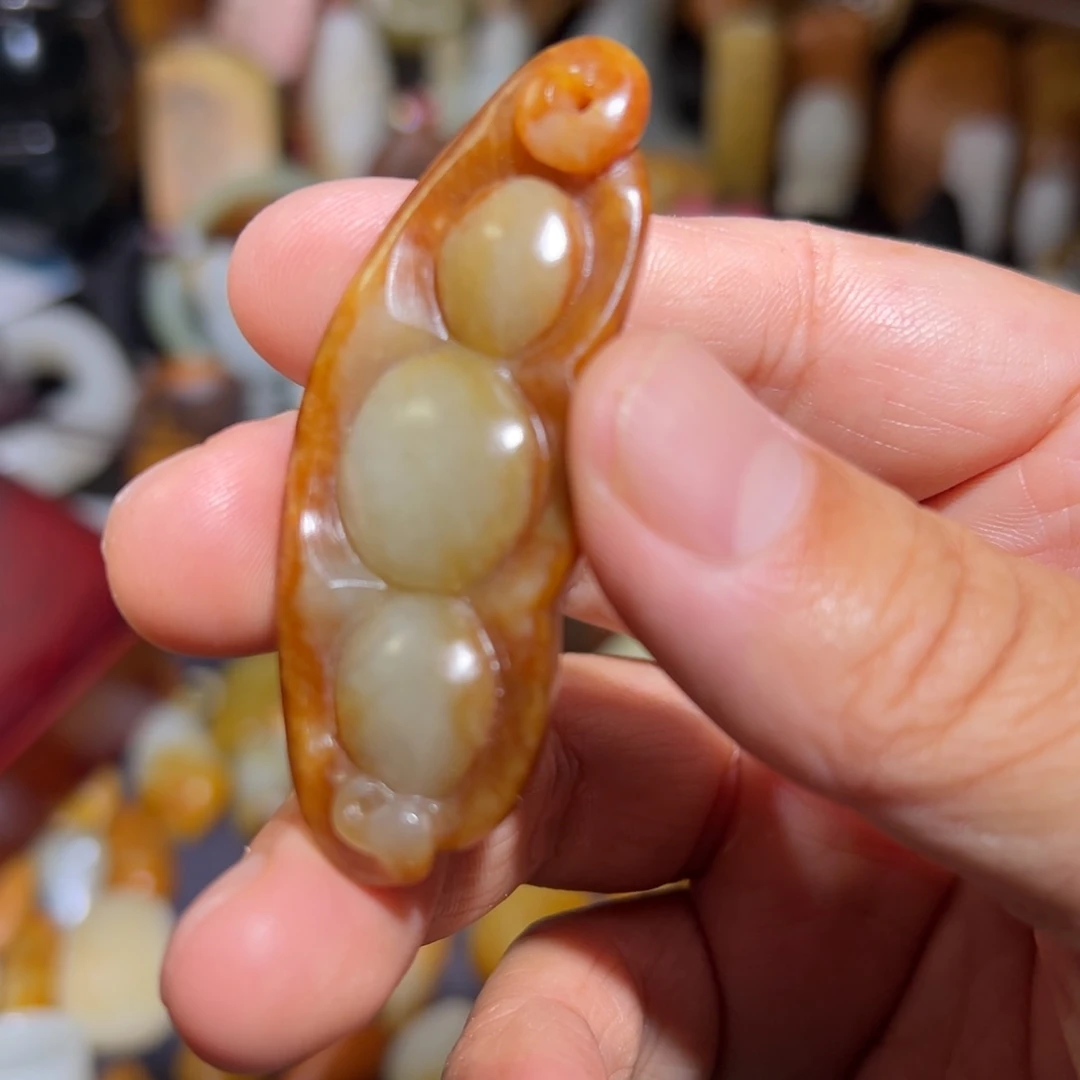 和田玉未镶嵌吊坠(不含链)