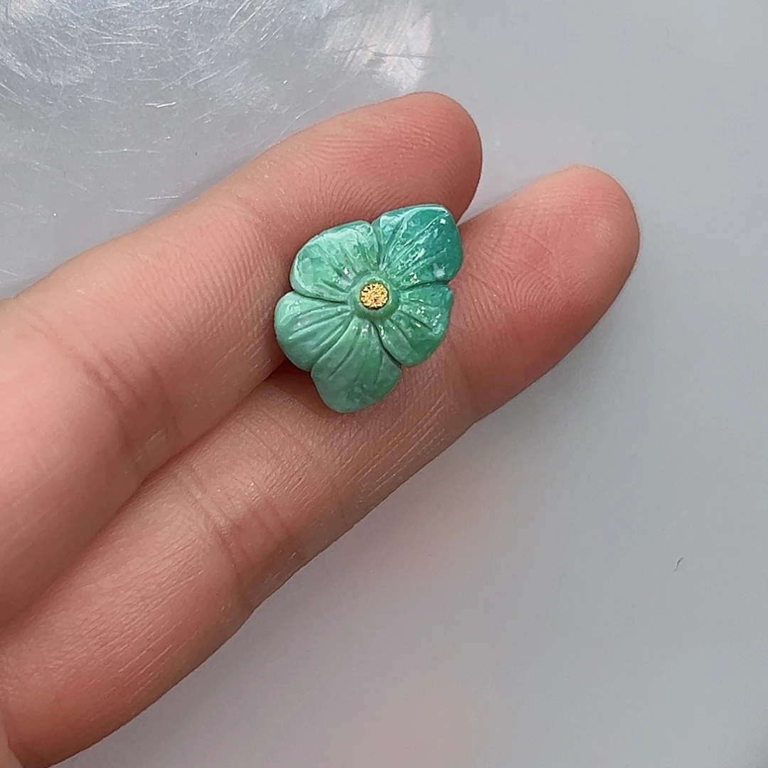 绿松石珠宝奇石未镶嵌