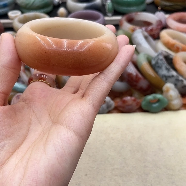 石英质玉圈口53未镶嵌