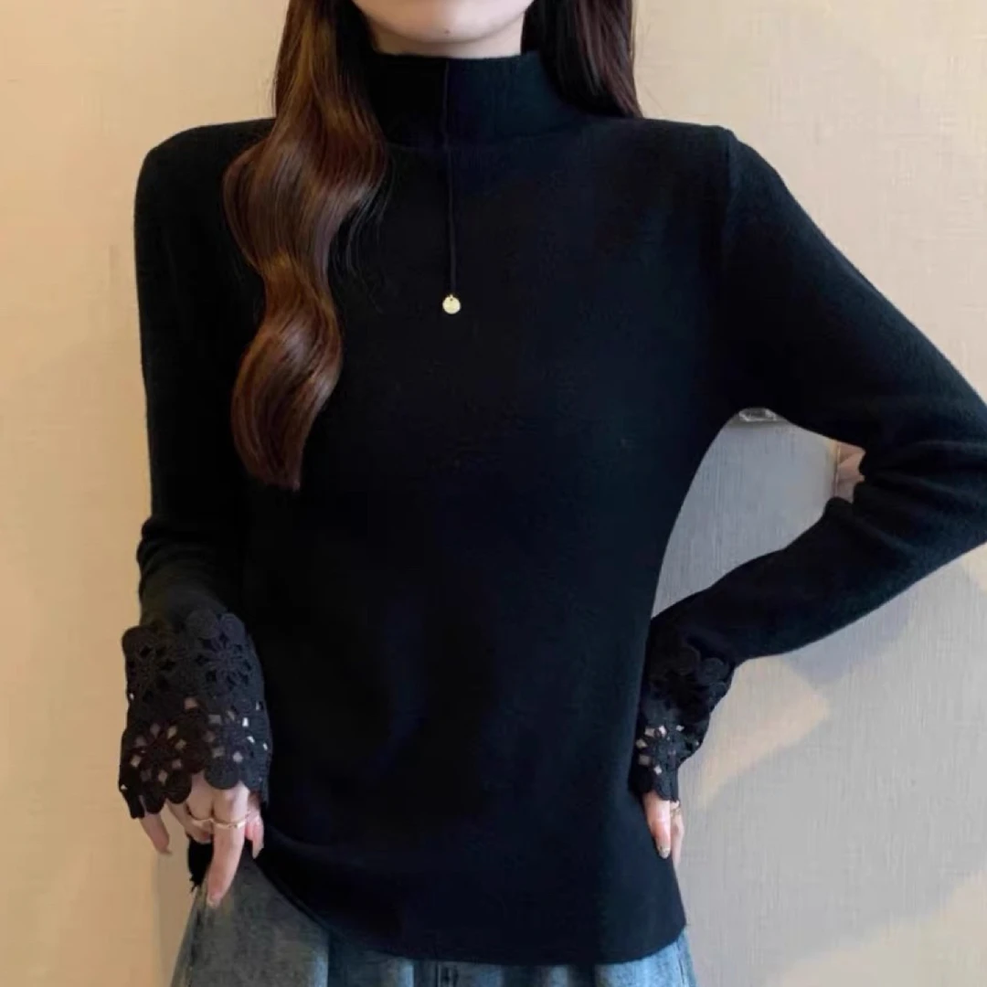 新款气质展现独特魅力长袖针织打底