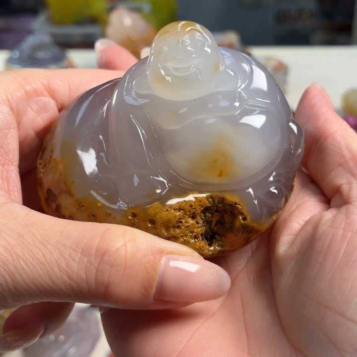 玛瑙/玉髓未镶嵌吊坠(不含链)