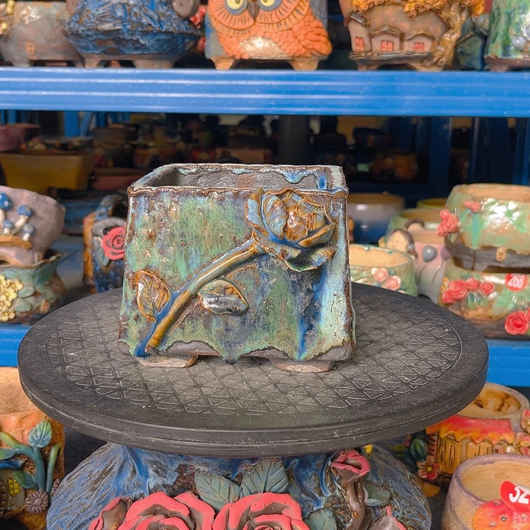 微瑕17 号陶然花器厂家直销