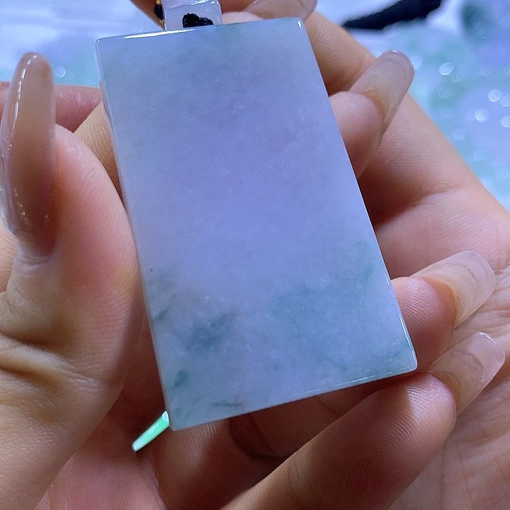 翡翠未镶嵌项链天然翡翠A货吊坠