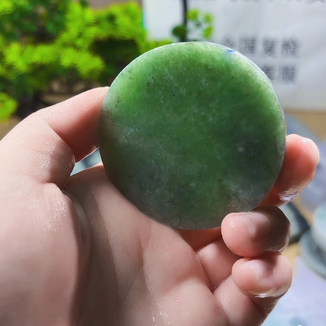 翡翠未镶嵌颈饰翡翠A货丹