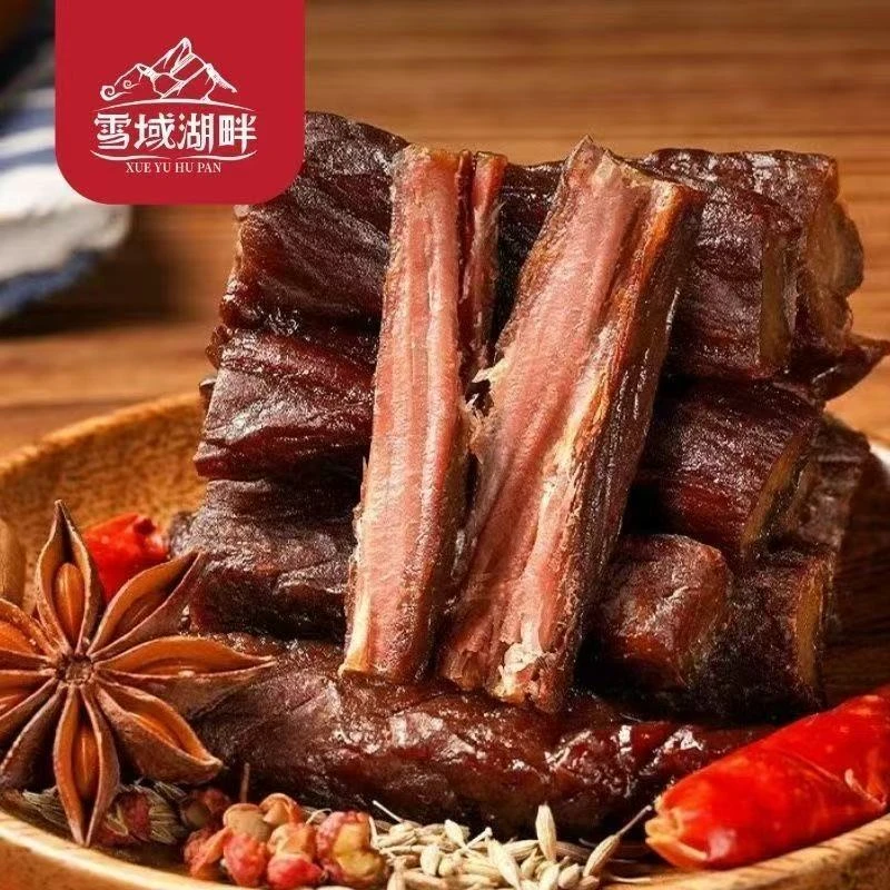 雪域湖畔手撕牛肉干香辣五香孜然独立包装即食休闲零食新疆特产